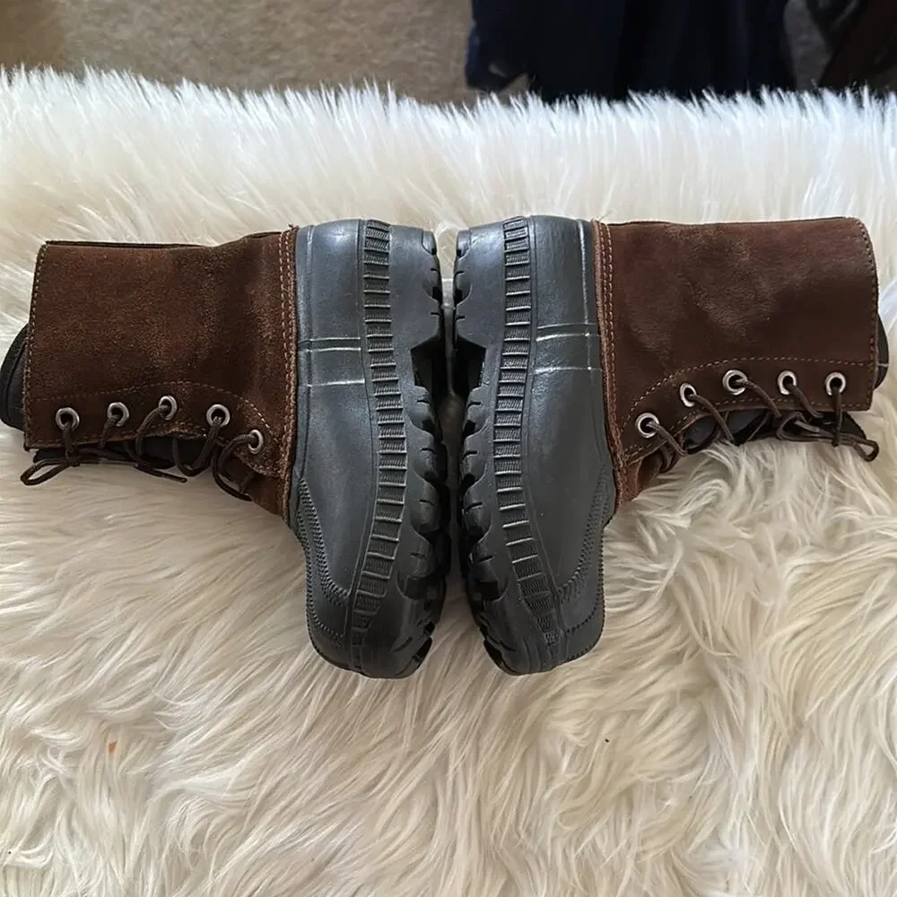 Kids Waterproof Lace Up Boots Size 11